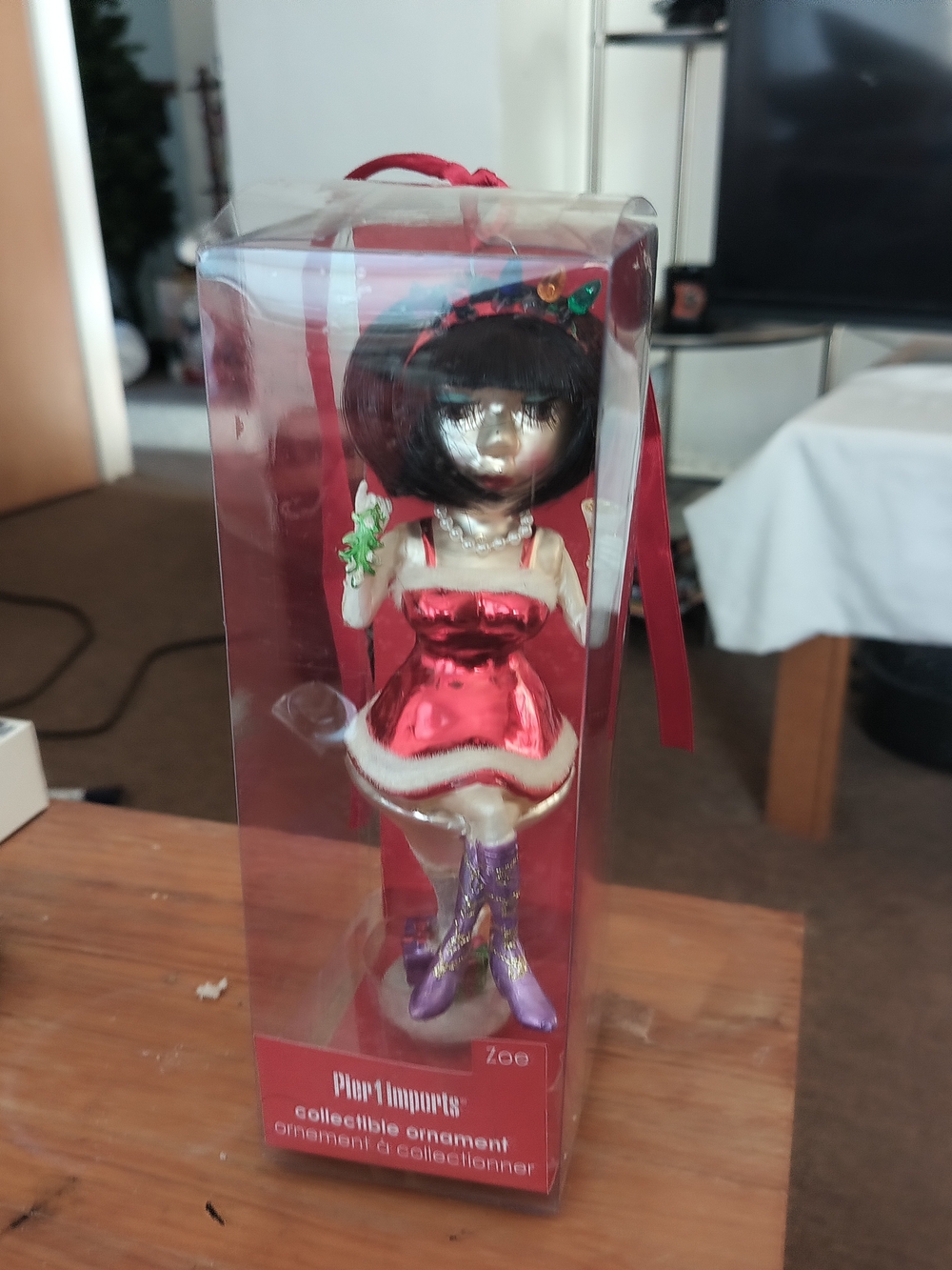 Christmas Zoe Figure From Pier 1 Imports
